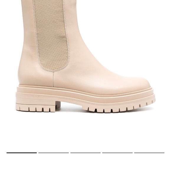 Gianvito Rossi beige Chelsea boot 39 - Picture 2 of 9